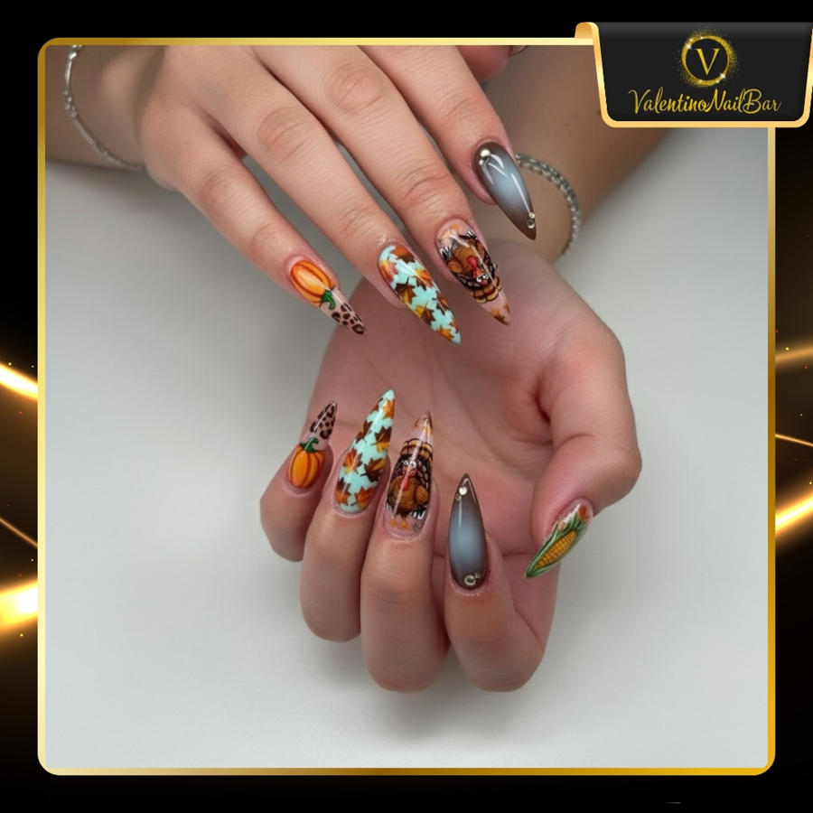 Thanksgiving nail collection